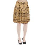 Only Good Shall Enter This House Pleated Skirt