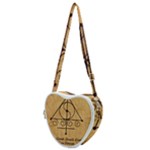 Only Good Shall Enter This House Heart Shoulder Bag