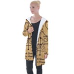 Only Good Shall Enter This House Longline Hooded Cardigan