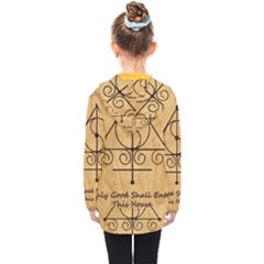 Kids  Double Breasted Button Coat 