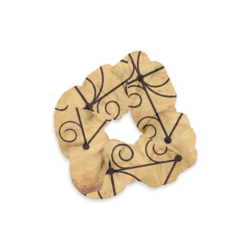 Only Good Shall Enter This House Velvet Scrunchie from ArtsNow.com