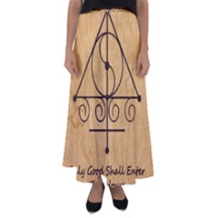 Flared Maxi Skirt 