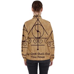 Women s High Neck Windbreaker 