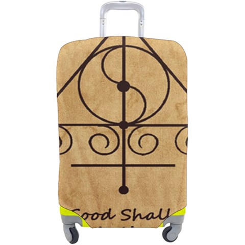 Only Good Shall Enter This House Luggage Cover (Large) from ArtsNow.com