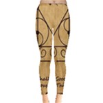 Only Good Shall Enter This House Inside Out Leggings