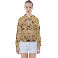 Women s Tie Up Sweat 