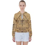 Only Good Shall Enter This House Women s Tie Up Sweat