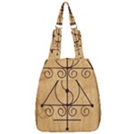 Only Good Shall Enter This House Center Zip Backpack