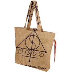 Drawstring Tote Bag 