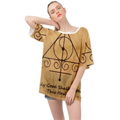 Oversized Chiffon Top 