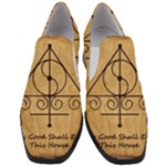 Only Good Shall Enter This House Women Slip On Heel Loafers