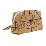 Only Good Shall Enter This House Wristlet Pouch Bag (Medium)