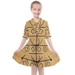 Only Good Shall Enter This House Kids  All Frills Chiffon Dress