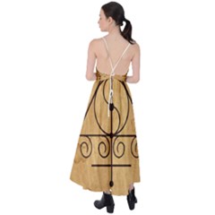 Tie Back Maxi Dress 