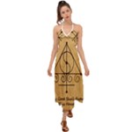 Only Good Shall Enter This House Halter Tie Back Dress 