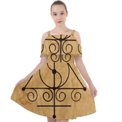 Cut Out Shoulders Dress 