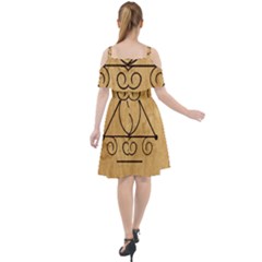 Cut Out Shoulders Dress 
