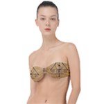 Only Good Shall Enter This House Classic Bandeau Bikini Top 