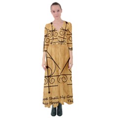 Button Up Maxi Dress 