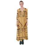 Only Good Shall Enter This House Button Up Maxi Dress
