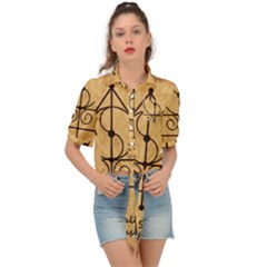 Tie Front Shirt  