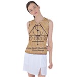 Only Good Shall Enter This House Women s Sleeveless Sports Top