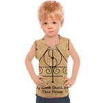 Only Good Shall Enter This House Kids  Sport Tank Top