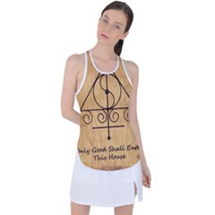 Racer Back Mesh Tank Top 
