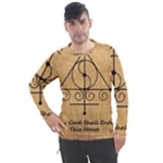 Only Good Shall Enter This House Men s Pique Long Sleeve Tee