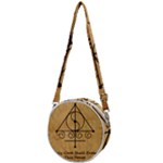 Only Good Shall Enter This House Crossbody Circle Bag