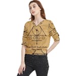 Only Good Shall Enter This House Quarter Sleeve Blouse