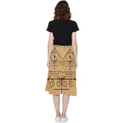 Frill Hi Low Chiffon Skirt 