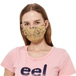 Only Good Shall Enter This House Crease Cloth Face Mask (Adult)