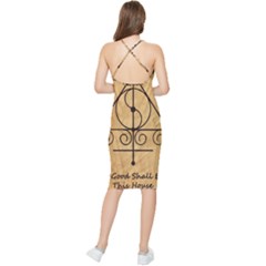 Bodycon Cross Back Summer Dress 