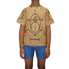 Kids  Short Sleeve Swimwear 