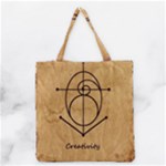 Sacred Symbol: Creativity Grocery Tote Bag