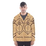 Sacred Symbol: Creativity Men s Hooded Windbreaker