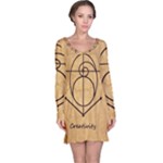 Sacred Symbol: Creativity Long Sleeve Nightdress