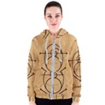 Sacred Symbol: Creativity Women s Zipper Hoodie