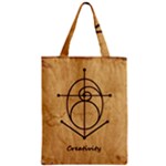 Sacred Symbol: Creativity Zipper Classic Tote Bag