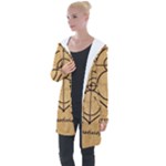 Sacred Symbol: Creativity Longline Hooded Cardigan
