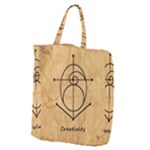 Sacred Symbol: Creativity Giant Grocery Tote