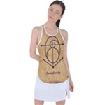 Sacred Symbol: Creativity Racer Back Mesh Tank Top