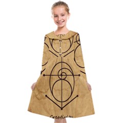 Sacred Symbol: Creativity Kids  Midi Sailor Dress from ArtsNow.com