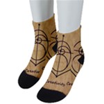 Sacred Symbol: Creativity Men s Low Cut Socks