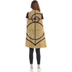 Sleeveless Chiffon Waistcoat Shirt 