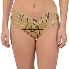 Double Strap Halter Bikini Bottoms 