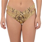 Sacred Symbol: Creativity Double Strap Halter Bikini Bottom