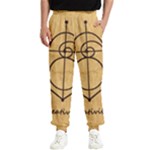 Sacred Symbol: Creativity Men s Elastic Waist Pants