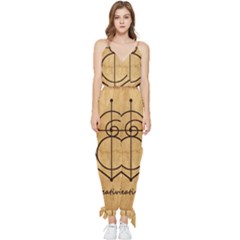 Sleeveless Tie Ankle Chiffon Jumpsuit 